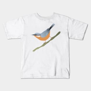 Nuthatch digital Kids T-Shirt